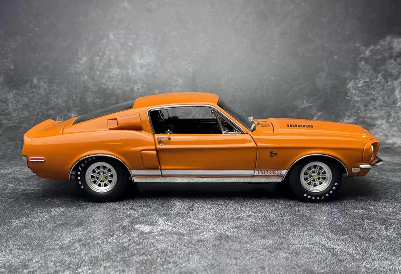 [ACME] 1:18 Ford 1968 Shelby GT500 KR Fastback Orange Model Car Die-Cast