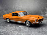[ACME] 1:18 Ford 1968 Shelby GT500 KR Fastback orange voiture miniature Die-Cast