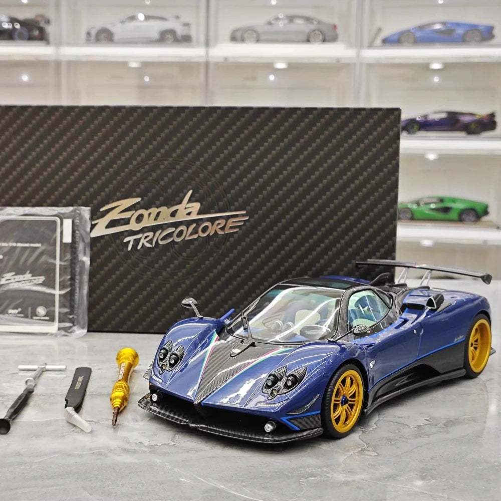 [Almost Real] 1:18 Pagani 2010 Zonda Tri-Colore Model Car Die-Cast