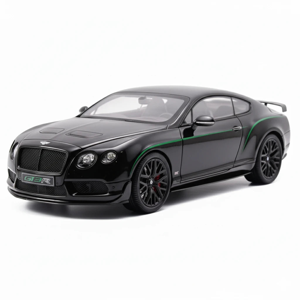 [Almost Real] 1:18 Bentley 2015 Continental GT3-R Black Model Car Die-Cast