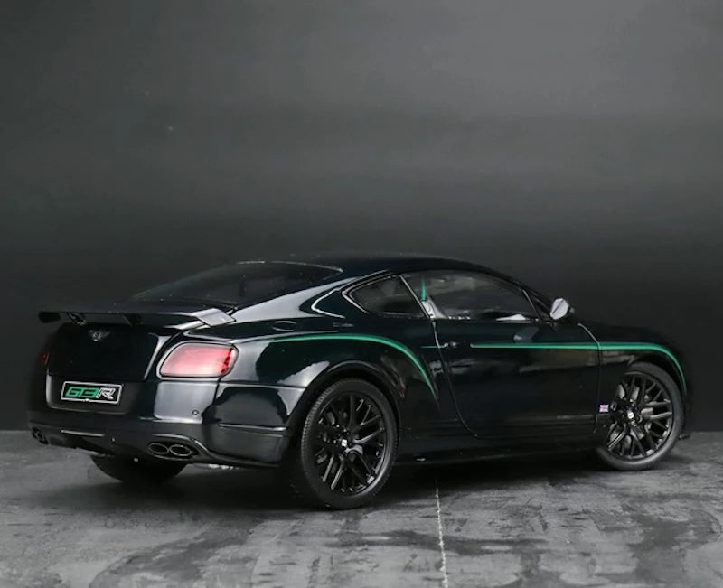 [Almost Real] 1:18 Bentley 2015 Continental GT3-R Black Model Car Die-Cast