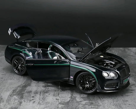 [Almost Real] 1:18 Bentley 2015 Continental GT3-R Black Model Car Die-Cast