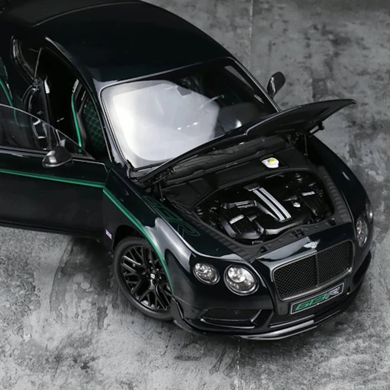 [Almost Real] 1:18 Bentley 2015 Continental GT3-R Black Model Car Die-Cast