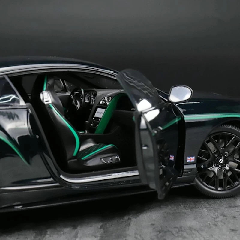 [Almost Real] 1:18 Bentley 2015 Continental GT3-R Black Model Car Die-Cast