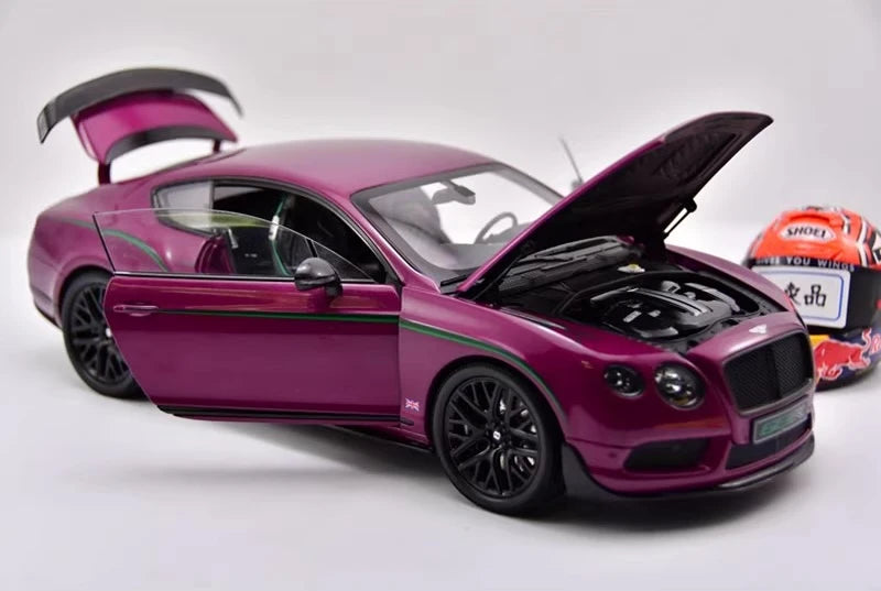 [Almost Real] 1:18 Bentley 2015 Continental GT3-R Red Model Car Die-Cast