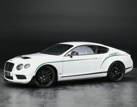 [Almost Real] 1:18 Bentley 2015 Continental GT3-R White Model Car Die-Cast