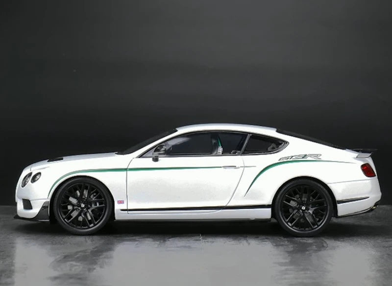 [Almost Real] 1:18 Bentley 2015 Continental GT3-R White Model Car Die-Cast
