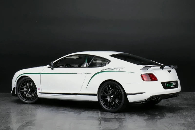 [Almost Real] 1:18 Bentley 2015 Continental GT3-R White Model Car Die-Cast