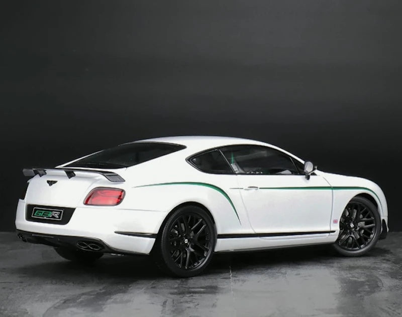 [Almost Real] 1:18 Bentley 2015 Continental GT3-R White Model Car Die-Cast
