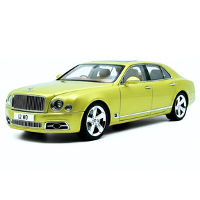 [Almost Real] 1:18 Bentley 2015 Mulsanne Speed ゴールド モデルカー Die-Cast