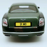 [Almost Real] 1:18 Bentley 2015 Mulsanne Speed vert voiture miniature Die-Cast