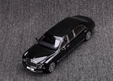 [Almost Real] 1:18 Bentley 2017 Mulsanne Extended Wheelbase Black Model Car Die-Cast