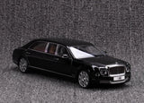 [Almost Real] 1:18 Bentley 2017 Mulsanne Extended Wheelbase Black Model Car Die-Cast