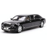 [Almost Real] 1:18 Bentley 2017 Mulsanne Extended Wheelbase Black Model Car Die-Cast