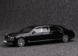 [Almost Real] 1:18 Bentley 2017 Mulsanne Extended Wheelbase Black Model Car Die-Cast