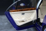 [Almost Real] 1:18 Bentley 2017 Mulsanne Extended Wheelbase Blue Model Car Die-Cast