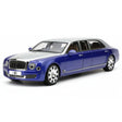 [Almost Real] 1:18 Bentley 2017 Mulsanne Extended Wheelbase Blue Model Car Die-Cast