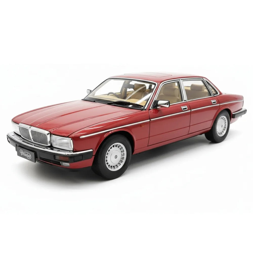 [Almost Real] 1:18 Jaguar 1986 XJ40 Red Model Car Die-Cast