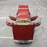 [Almost Real] 1:18 Jaguar 1986 XJ40 Red Model Car Die-Cast