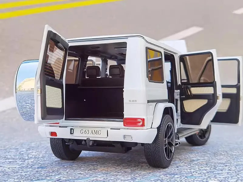 [Almost Real] 1:18 Mercedes-Benz 2017 G65 AMG W463 blanc voiture miniature Die-Cast