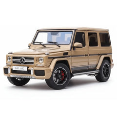 [Almost Real] 1:18 Mercedes-Benz 2017 G65 AMG W463 Yellow Model Car Die-Cast