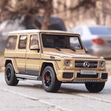 [Almost Real] 1:18 Mercedes-Benz 2017 G65 AMG W463 Yellow Model Car Die-Cast