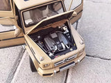 [Almost Real] 1:18 Mercedes-Benz 2017 G65 AMG W463 Yellow Model Car Die-Cast
