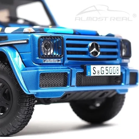 [Almost Real] 1:18 Mercedes-Benz 2018 G-Class G500 W463 Blue Model Car Die-Cast