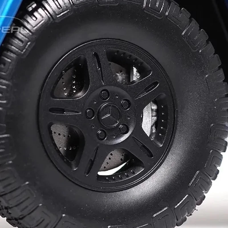 [Almost Real] 1:18 Mercedes-Benz 2018 G-Class G500 W463 Blue Model Car Die-Cast