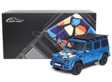 [Almost Real] 1:18 Mercedes-Benz 2018 G-Class G500 W463 Blue Model Car Die-Cast
