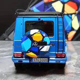 [Almost Real] 1:18 Mercedes-Benz 2018 G-Class G500 W463 Blue Model Car Die-Cast