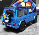 [Almost Real] 1:18 Mercedes-Benz 2018 G-Class G500 W463 Blue Model Car Die-Cast