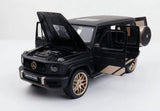 [Almost Real] 1:18 Mercedes-Benz 2019 AMG G63 Black & Gold Model Car Die-Cast
