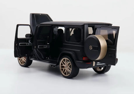 [Almost Real] 1:18 Mercedes-Benz 2019 AMG G63 Black & Gold Model Car Die-Cast