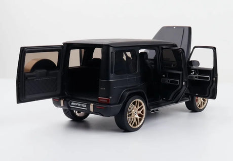 [Almost Real] 1:18 Mercedes-Benz 2019 AMG G63 Black & Gold Model Car Die-Cast