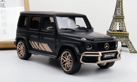 [Almost Real] 1:18 Mercedes-Benz 2019 AMG G63 Black & Gold Model Car Die-Cast