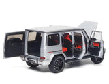 [Almost Real] 1:18 Mercedes-Benz 2019 AMG G63 Silver Model Car Die-Cast