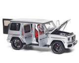 [Almost Real] 1:18 Mercedes-Benz 2019 AMG G63 Silver Model Car Die-Cast