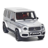 [Almost Real] 1:18 Mercedes-Benz 2019 AMG G63 Silver Model Car Die-Cast