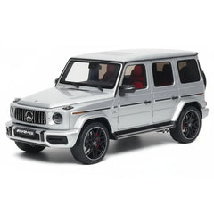 [Almost Real] 1:18 Mercedes-Benz 2019 AMG G63 Silver Model Car Die-Cast