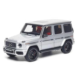 [Almost Real] 1:18 Mercedes-Benz 2019 AMG G63 Silver Model Car Die-Cast