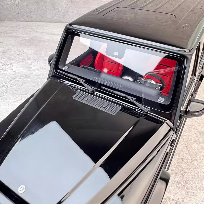 [Almost Real] 1:18 Mercedes-Benz 2019 AMG G63 Black Model Car Die-Cast