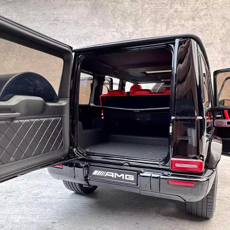 [Almost Real] 1:18 Mercedes-Benz 2019 AMG G63 Black Model Car Die-Cast