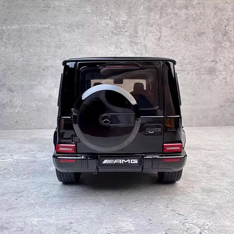 [Almost Real] 1:18 Mercedes-Benz 2019 AMG G63 Black Model Car Die-Cast