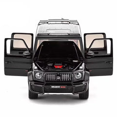 [Almost Real] 1:18 Mercedes-Benz 2019 G-Class Brabus 800 Glossy Black Model Car Die-Cast