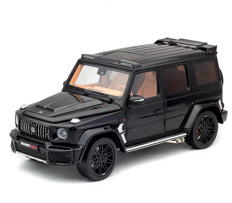 [Almost Real] 1:18 Mercedes-Benz 2019 G-Class Brabus 800 Glossy Black Model Car Die-Cast
