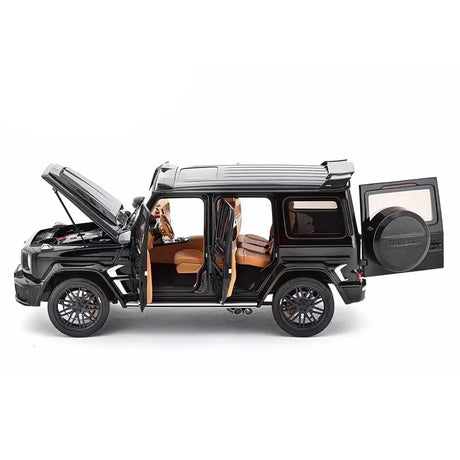 [Almost Real] 1:18 Mercedes-Benz 2019 G-Class Brabus 800 Glossy Black Model Car Die-Cast