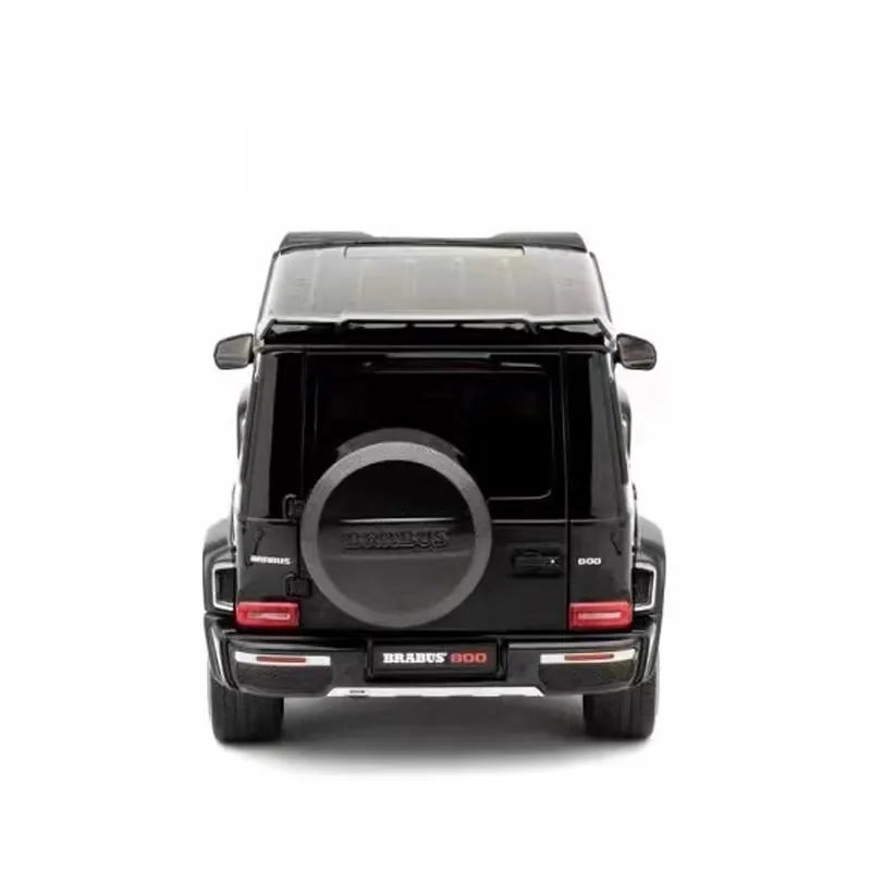 [Almost Real] 1:18 Mercedes-Benz 2019 G-Class Brabus 800 Glossy Black Model Car Die-Cast