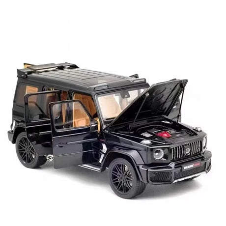 [Almost Real] 1:18 Mercedes-Benz 2019 G-Class Brabus 800 Glossy Black Model Car Die-Cast