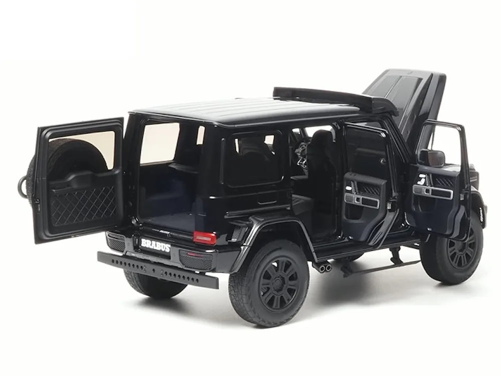 [Almost Real] 1:18 Mercedes-Benz 2023 G63 AMG 4x4 Brabus 800 noir voiture miniature Die-Cast